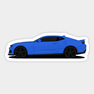 CAMARO BLUE Sticker